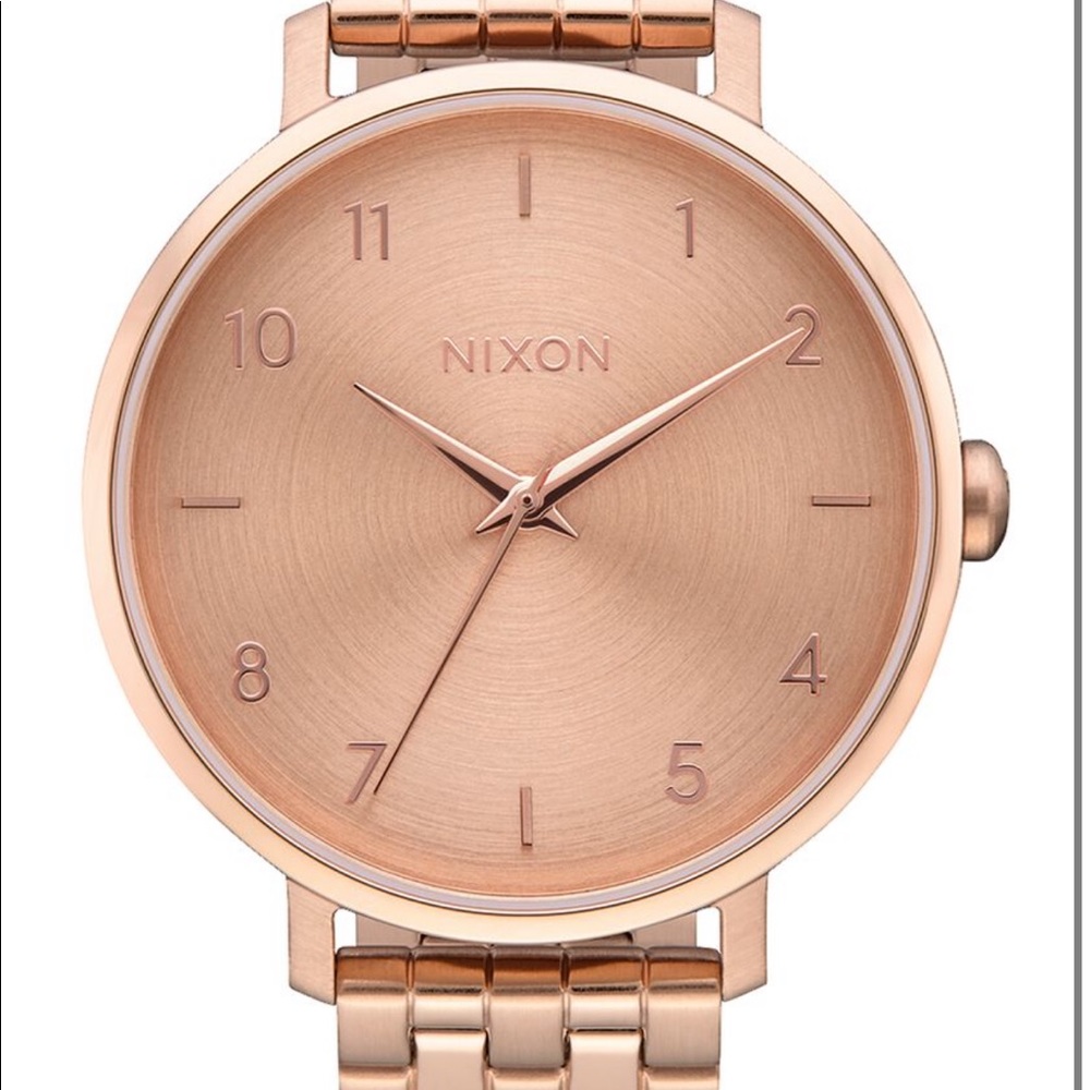 38mm All Rose Gold Nixon Arrow Watch